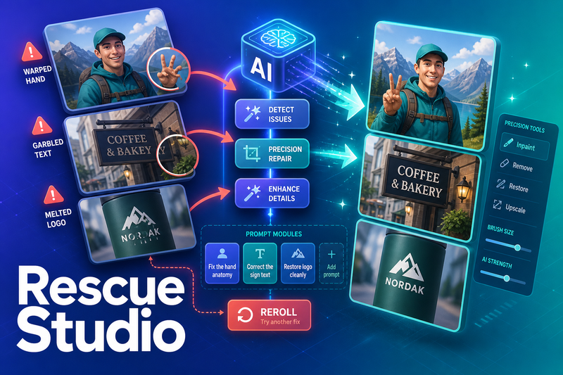 Reroll Rescue Studio